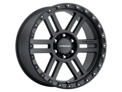 Vision Off-Road Manx 2 Satin Black 6-Lug Wheel; 18x9; -12mm Offset (03-09 4Runner)