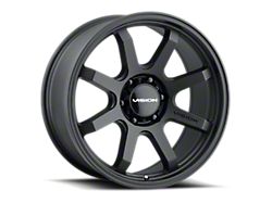 Vision Wheel Flow Satin Black 6-Lug Wheel; 18x9; 18mm Offset (03-09 4Runner)
