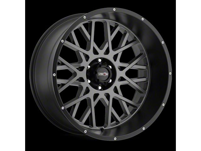 Vision Off-Road Toyota 4-Runner Rocker Chrome 6-Lug Wheel; 20x9; 10mm ...