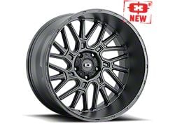 Vision Off-Road Brawl Satin Black 6-Lug Wheel; 20x10; -25mm Offset (04-15 Titan)