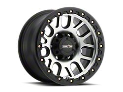 Vision Off-Road Nemesis Matte Black Machined Face 6-Lug Wheel; 18x9; 18mm Offset (04-15 Titan)