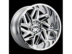 Vision Off-Road Spyder Chrome 6-Lug Wheel; 22x10; -19mm Offset (04-15 Titan)