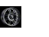 Warrior Gloss Black 6-Lug Wheel; 16x8; 12mm Offset (05-21 Frontier)