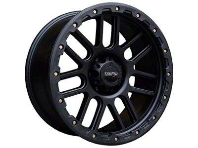 Vision Off-Road Nemesis Matte Black 6-Lug Wheel; 20x9; 0mm Offset (05-15 Tacoma)