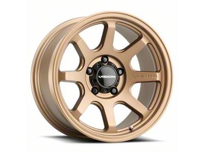 Vision Off-Road Flow Bronze 6-Lug Wheel; 17x9; -12mm Offset (05-15 Tacoma)