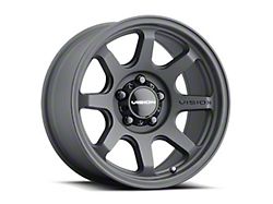 Vision Off-Road Flow Satin Black 6-Lug Wheel; 16x8; 0mm Offset (05-15 Tacoma)
