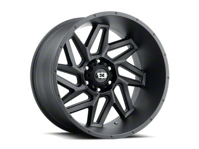 Vision Off-Road Spyder Satin Black 6-Lug Wheel; 20x12; -57mm Offset (05-15 Tacoma)