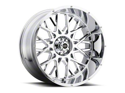 Vision Off-Road Rocker Chrome 6-Lug Wheel; 22x12; -51mm Offset (10-24 4Runner)