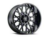 Vision Off-Road Rocker Gloss Black 6-Lug Wheel; 18x9; 12mm Offset (16-23 Tacoma)
