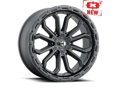 Vision Off-Road Korupt Satin Black 6-Lug Wheel; 20x10; -25mm Offset (16-23 Tacoma)