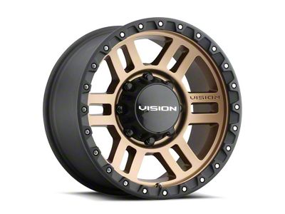 Vision Off-Road Manx 2 Bronze 6-Lug Wheel; 18x9; 12mm Offset (24-25 Tacoma)