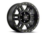 Vision Off-Road 398 Manx Matte Black 6-Lug Wheel; 16x8; 0mm Offset (10-22 4Runner)