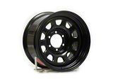D Window Gloss Black 6-Lug Wheel; 17x9; -12mm Offset (10-24 4Runner)