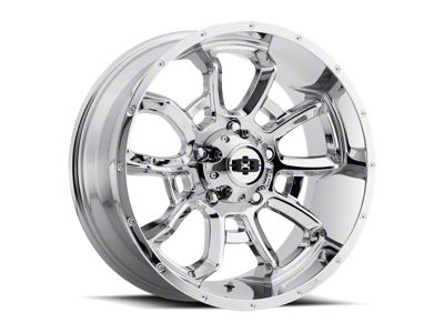 Vision Off-Road Bomb Chrome 6-Lug Wheel; 20x12; -51mm Offset (03-09 4Runner)