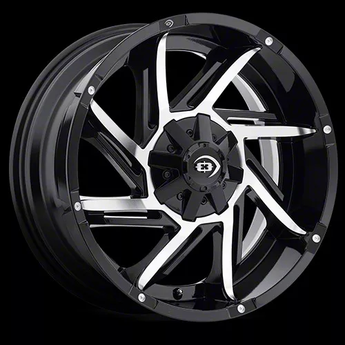 Vision Wheel Toyota 4-Runner Prowler Gloss Black Machined Face 6-Lug ...