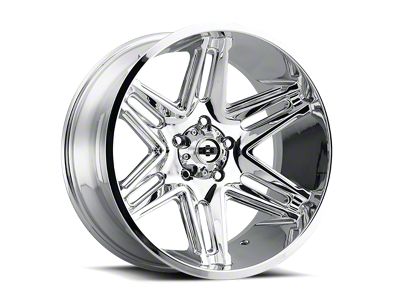 Vision Off-Road Razor Chrome 6-Lug Wheel; 20x12; -51mm Offset (03-09 4Runner)