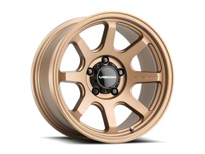Vision Off-Road Flow Bronze 6-Lug Wheel; 17x9; 0mm Offset (22-25 Bronco Raptor)