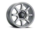 Flow Satin Grey 6-Lug Wheel; 18x9; 18mm Offset (21-26 Bronco, Excluding Raptor)