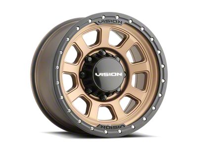 Vision Off-Road Ojos Bronze 6-Lug Wheel; 17x9; 12mm Offset (22-25 Bronco Raptor)
