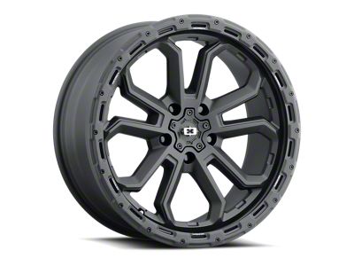 Vision Off-Road Korupt Satin Black 5-Lug Wheel; 17x8; 30mm Offset (21-26 Bronco Sport)