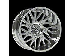 Vision Off-Road Brawl Chrome Wheel; 22x12; -51mm Offset (20-26 Jeep Gladiator JT)