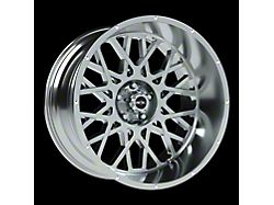 Vision Off-Road Rocker Chrome Wheel; 20x9; 10mm Offset (20-26 Jeep Gladiator JT)