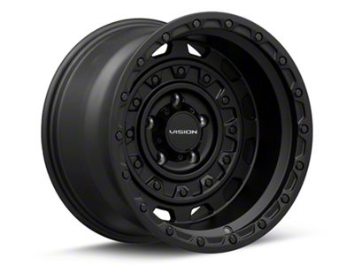 Vision Off-Road Tactical Satin Black Wheel; 20x9.5; -18mm Offset (22-25 Jeep Grand Cherokee WL)
