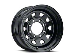 Vision Off-Road D Window Steel Gloss Black Wheel; 17x8; -12mm Offset (99-04 Jeep Grand Cherokee WJ)