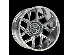 Vision Off-Road Sliver Chrome Wheel; 20x9; 10mm Offset (11-21 Jeep Grand Cherokee WK2)