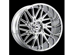 Vision Off-Road Brawl Chrome Wheel; 22x12; -51mm Offset (76-86 Jeep CJ7)
