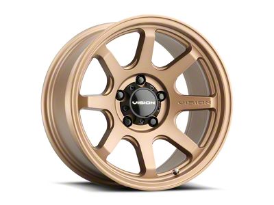 Vision Off-Road Flow Bronze Wheel; 16x8; 0mm Offset (76-86 Jeep CJ7)