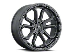Vision Off-Road Korupt Satin Black Wheel; 20x10; -25mm Offset (07-18 Jeep Wrangler JK)