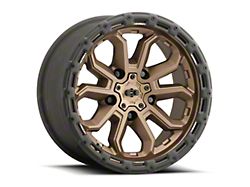 Vision Off-Road Korupt Satin Bronze Wheel; 18x9; 12mm Offset (07-18 Jeep Wrangler JK)