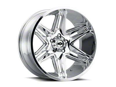 Vision Off-Road Razor Chrome Wheel; 22x10; -19mm Offset (07-18 Jeep Wrangler JK)