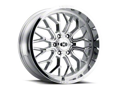 Vision Off-Road Riot Chrome Wheel; 18x9; -12mm Offset (07-18 Jeep Wrangler JK)