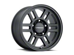Vision Off-Road Manx 2 Overland Satin Black Wheel; 16x8; 0mm Offset (76-86 Jeep CJ7)