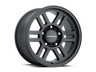 Vision Off-Road Manx 2 Overland Satin Black Wheel; 16x8; 0mm Offset (76-86 Jeep CJ7)