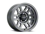 Vision Off-Road Manx 2 Overland Satin Grey Wheel; 17x9; 20mm Offset (87-95 Jeep Wrangler YJ)
