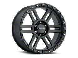 Vision Off-Road Manx 2 Satin Black Wheel; 17x9; 12mm Offset (87-95 Jeep Wrangler YJ)