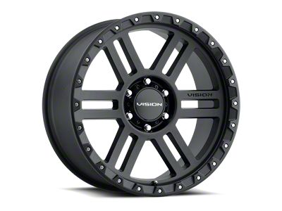 Vision Off-Road Manx 2 Satin Black Wheel; 20x9; 12mm Offset (76-86 Jeep CJ7)