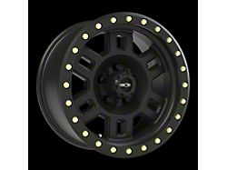 Vision Off-Road Manx Matte Black Wheel; 16x8; 0mm Offset (07-18 Jeep Wrangler JK)
