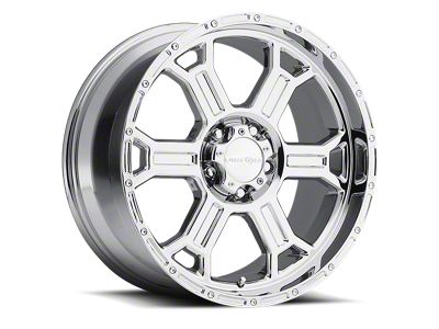 Vision Off-Road Raptor Chrome Wheel; 17x9; 0mm Offset (18-25 Jeep Wrangler JL)