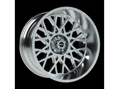 Vision Off-Road Rocker Chrome Wheel; 20x9; 10mm Offset (18-26 Jeep Wrangler JL)