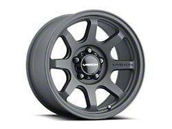 Vision Off-Road Flow Satin Black Wheel; 16x8; 0mm Offset (97-06 Jeep Wrangler TJ)