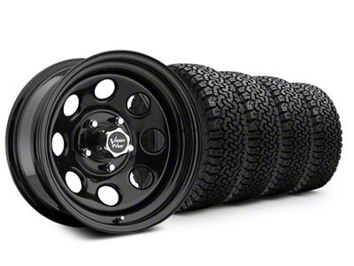 17x9 Vision Off-Road Soft 8 & 33in BF Goodrich All-Terrain T/A KO Tire Package (05-15 Tacoma)