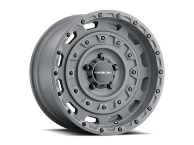 Vision Off-Road Tactical Thrashed Gunmetal 6-Lug Wheel; 20x9.5; -18mm Offset (24-25 Tacoma)