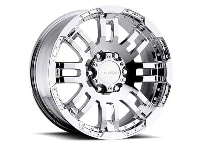 Vision Off-Road Warrior Chrome 6-Lug Wheel; 20x9; 30mm Offset (24-25 Tacoma)