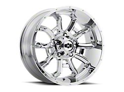Vision Off-Road Bomb Chrome 6-Lug Wheel; 20x12; -51mm Offset (17-24 Titan)