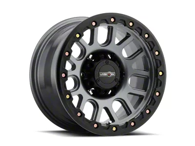 Vision Off-Road Nemesis Gunmetal 6-Lug Wheel; 20x9; 0mm Offset (17-24 Titan)