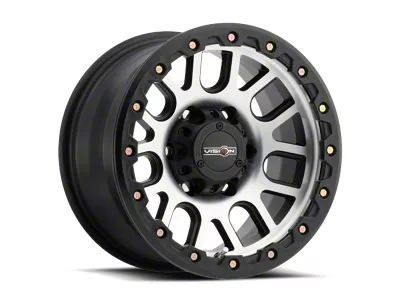 Vision Off-Road Nemesis Matte Black Machined Face 6-Lug Wheel; 20x9; 10mm Offset (17-24 Titan)